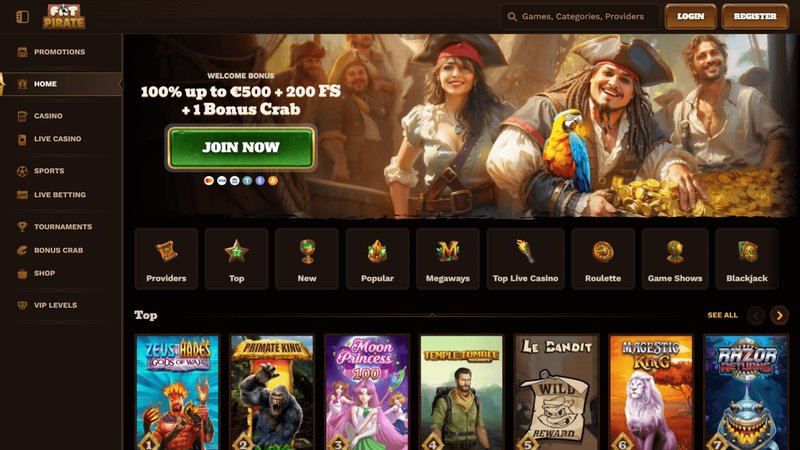 Overview of fatpirate online