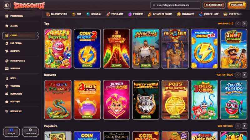 Un aperçu de dragonia casino en ligne Un aperçu de dragonia casino en ligne