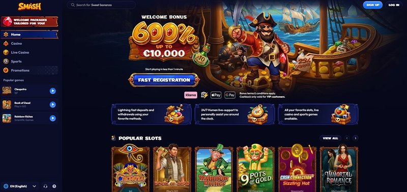Smash casino online in United Kingdom